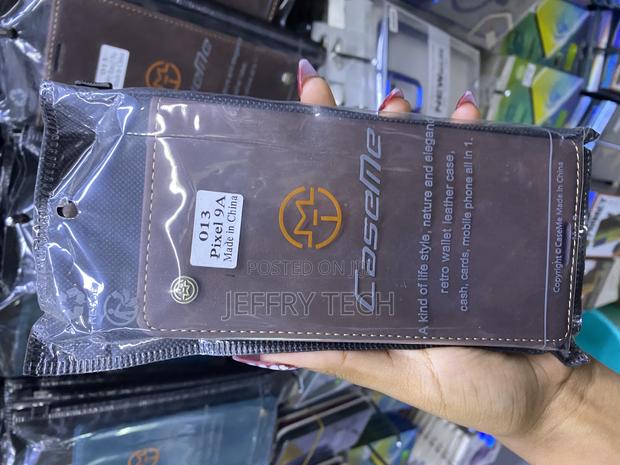 Cracedily Google Pixel 9a Flip Wallet Leather Case With Card Holder - main view