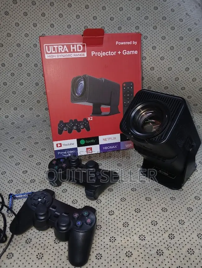 Hy320 Andorid Projector With Gaming Console 2 in 1 Gaming Projector