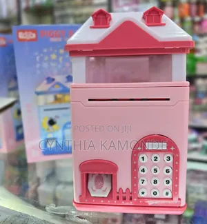 Finger Print Electronic Piggy Home Bank With Music
