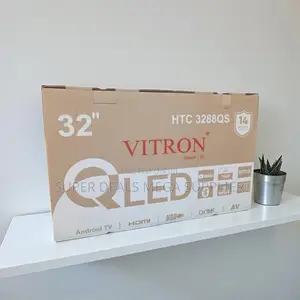 Vitron 32 Inch Qled Smart Android Tv Frameless Design Hd Led
