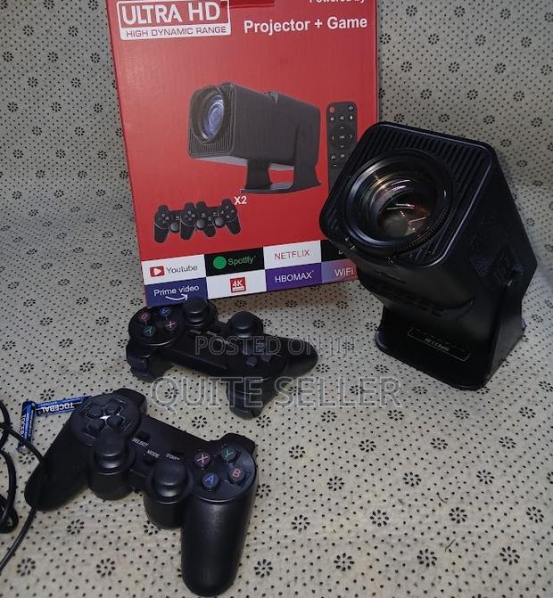 Hy320 Mini Projector With Gaming Console 2 in 1 Gaming Projector