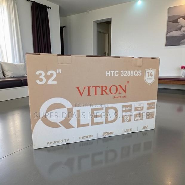 Vitron 32 Inch Qled Smart Hd Tv With Bluetooth Wifi Connectivity - thumbnail 2