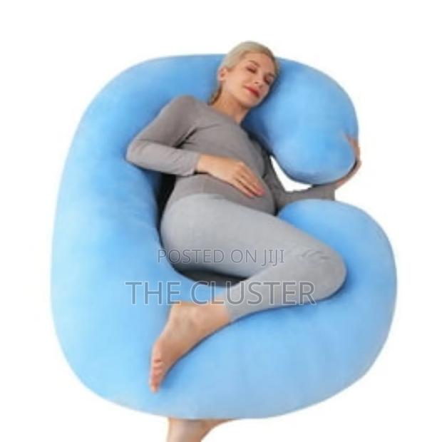 C Shaped Cotton Pregnancy Pillow - thumbnail 3