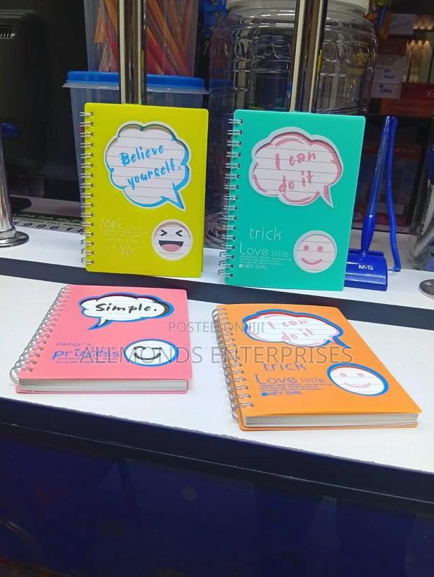 A6 Left Spiral Notebook- PVC Cover - thumbnail 3