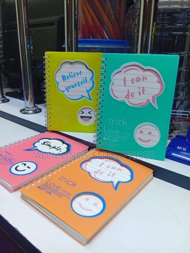 A6 Left Spiral Notebook- PVC Cover - thumbnail 4