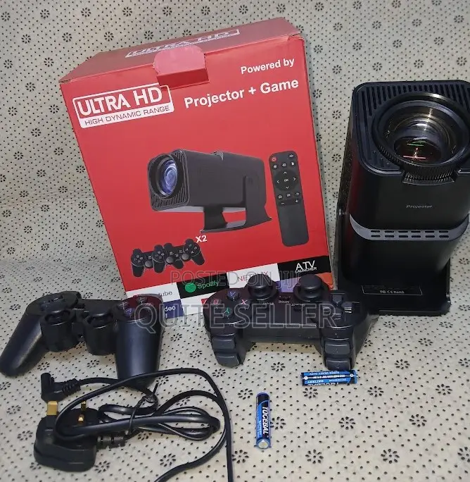 2 in 1 Gaming Projector 1080p Projector Hy320 Mini Andorid Portable