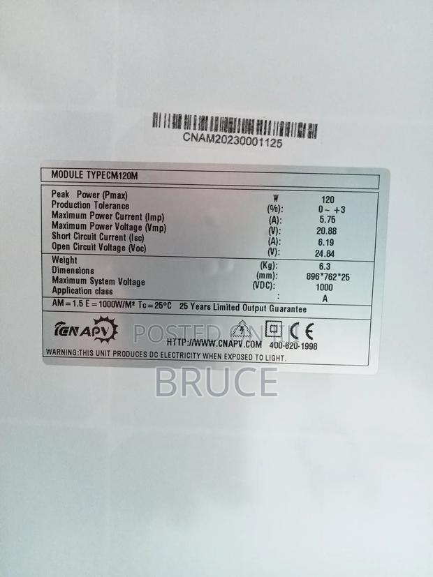 120w Solar Panels - thumbnail 4