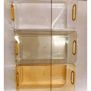 *Big Acrylic Storage Fridge Multipurpose Organiser