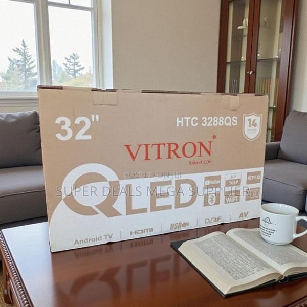 Vitron 32 Inch Qled Android Smart Tv With High Definition Display - thumbnail 2