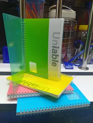 A5 Left Spiral Notebook With PVC Cover Notebook