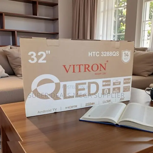 Vitron 32 Inch Smart Qled Hd Tv With Wifi Netflix and Youtube