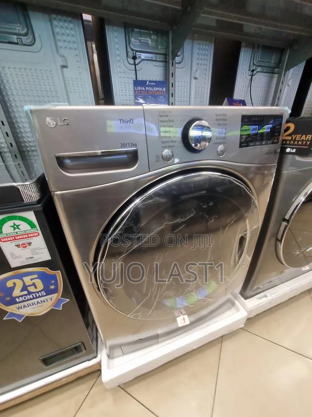 Lg 20kg/12kg | Front Load Washer/Dryer | Ai DDTM | Steamtm | Turbowash