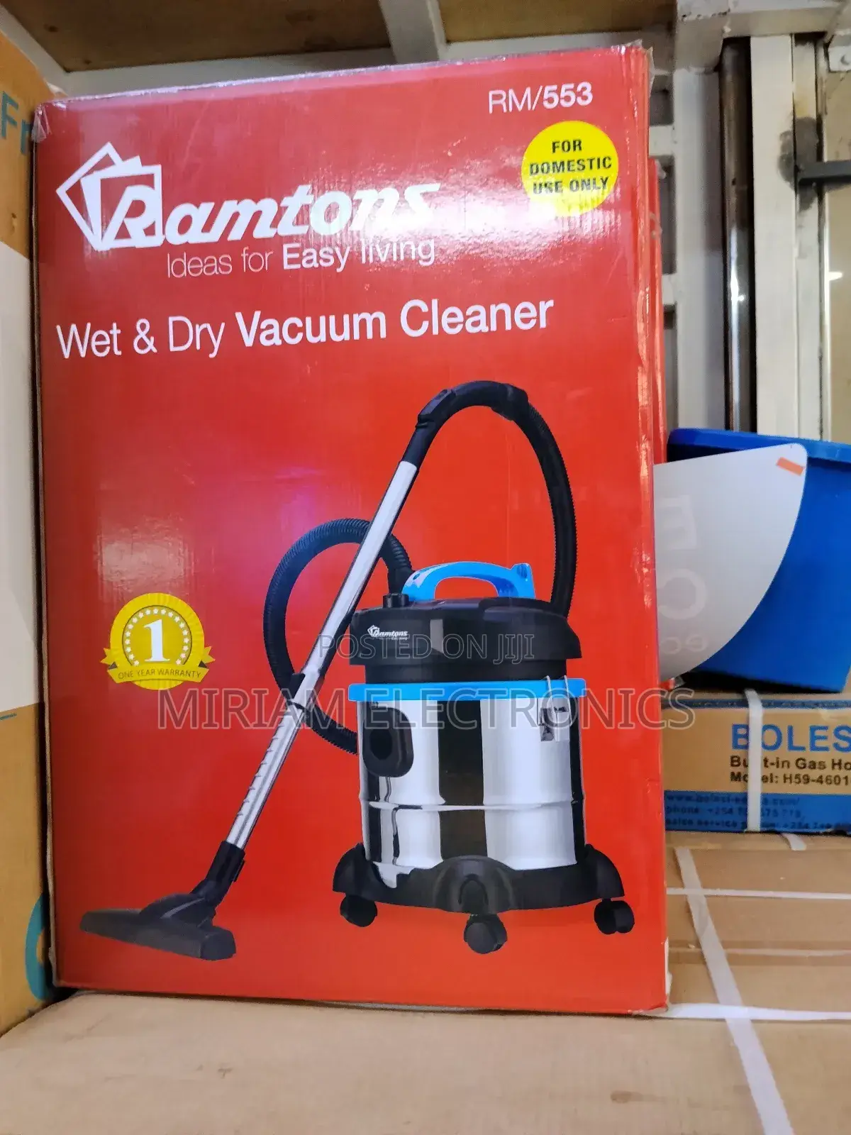 Ramtons Wet and Dry Vacuum Cleaner- Rm/553
