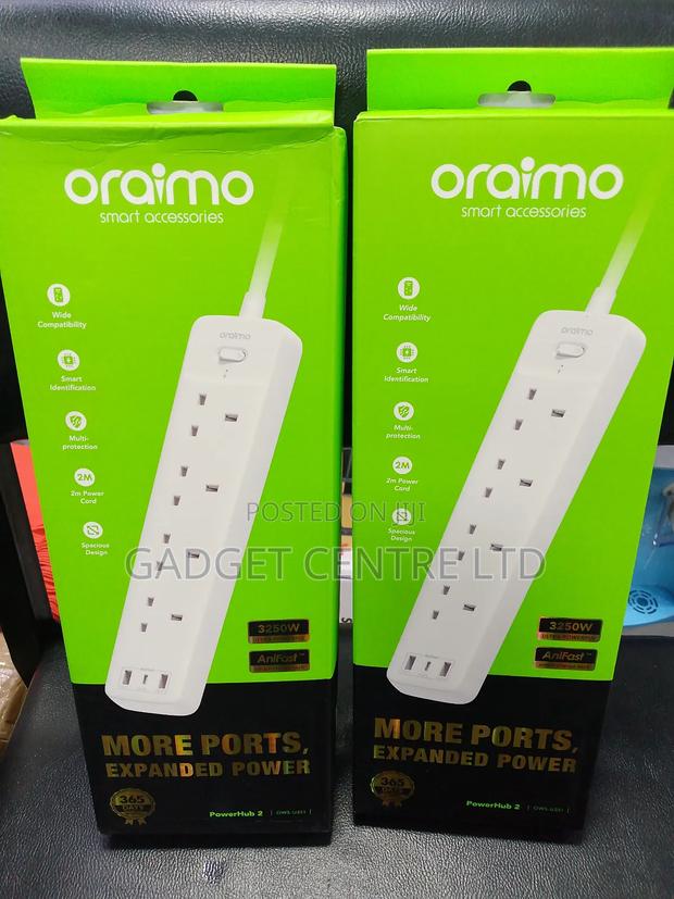 4way 2m Original Oraimo Extension Cable - thumbnail 2