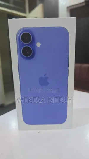 New Apple iPhone 16 256 GB Blue