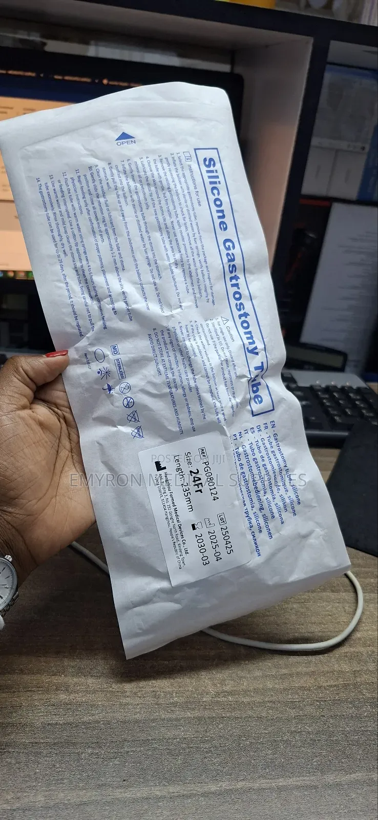 Gastrostomy Tube(Pure Silicone)