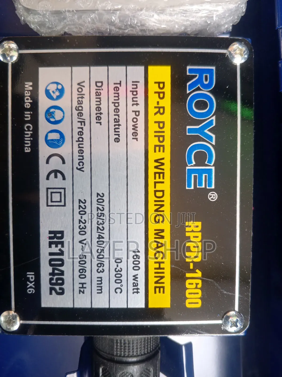 1600w Pp-r Pipe Welding Machine