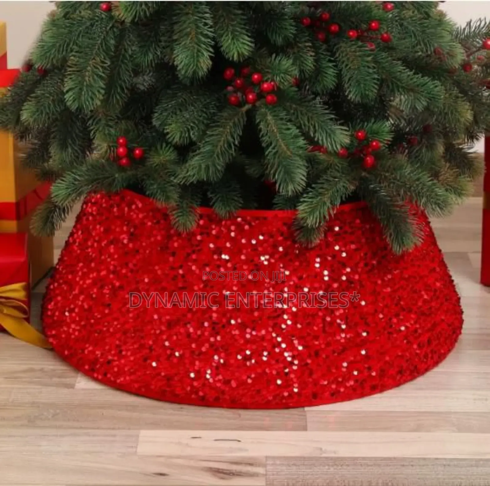 Merry Christmas Tree Skirt Collar