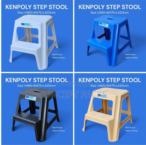 Kenpoly Step Stool 2 Ladder Plastic - main view