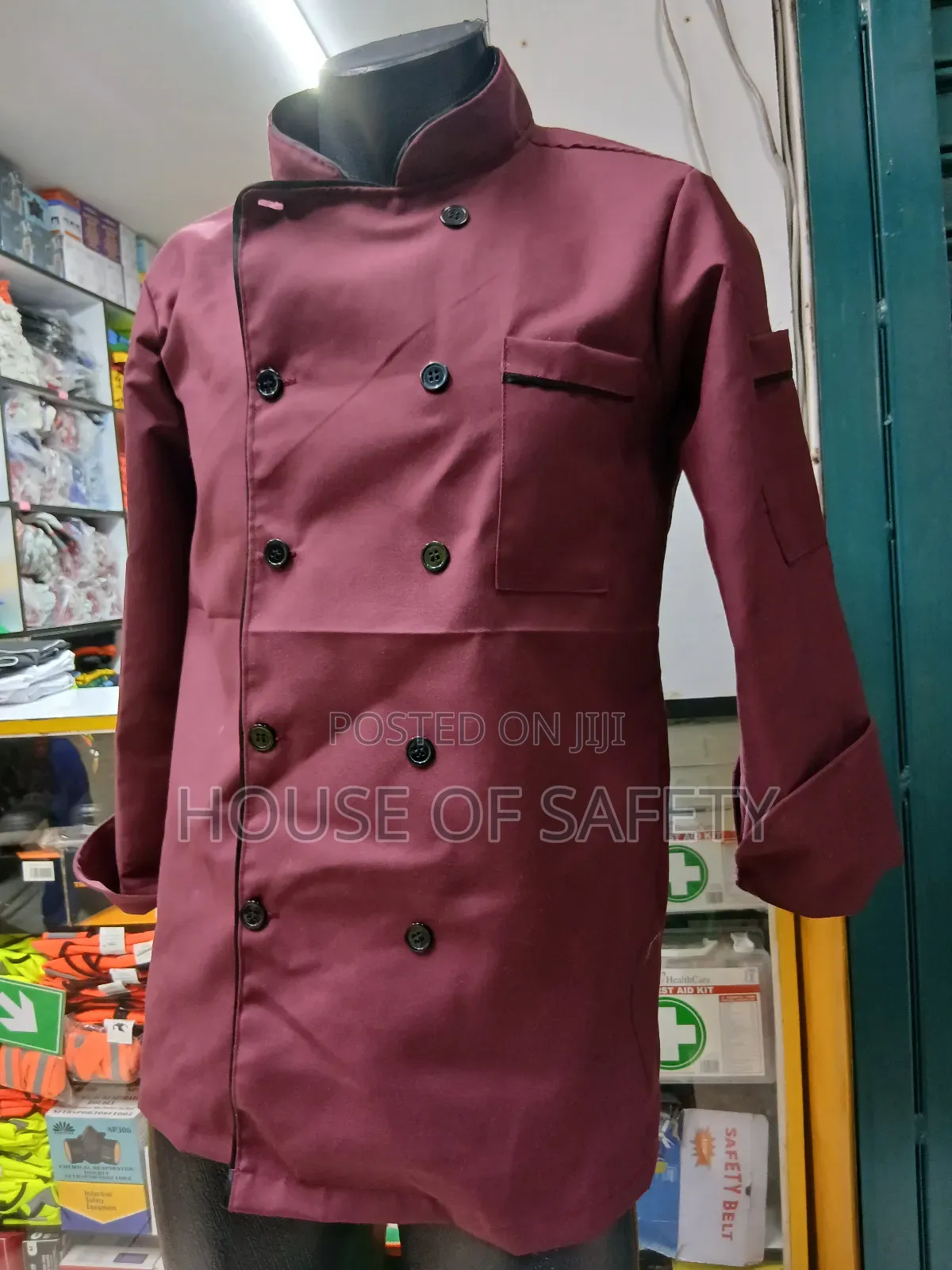 Maroon Summit Chef Coats and Jacket