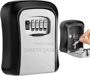Wall Mounted Key Lock Safe Box - thumbnail 2