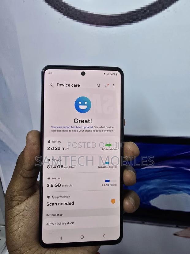 Samsung Galaxy M55 128 GB Black - thumbnail 4