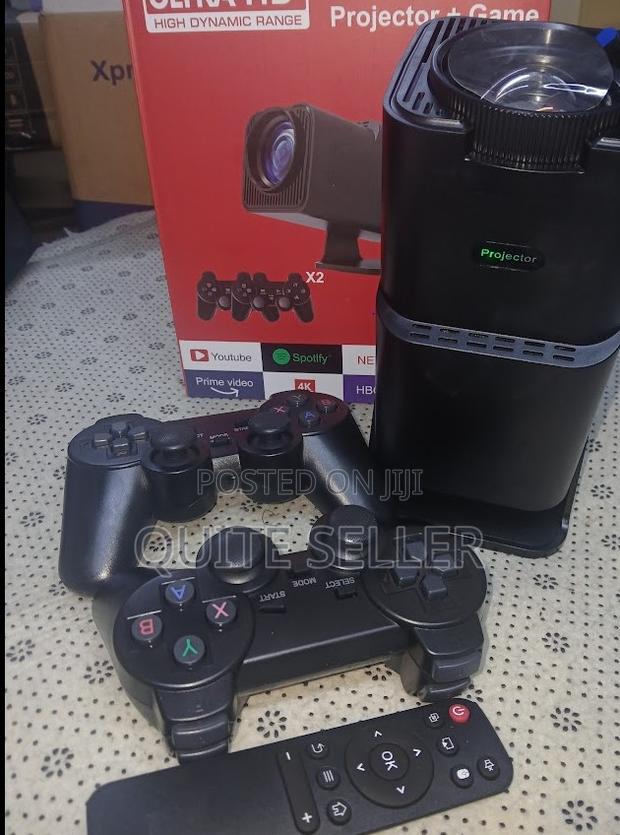 Keystone Smart Home Projector Video Gaming Wifi Android 13 1080p Hd