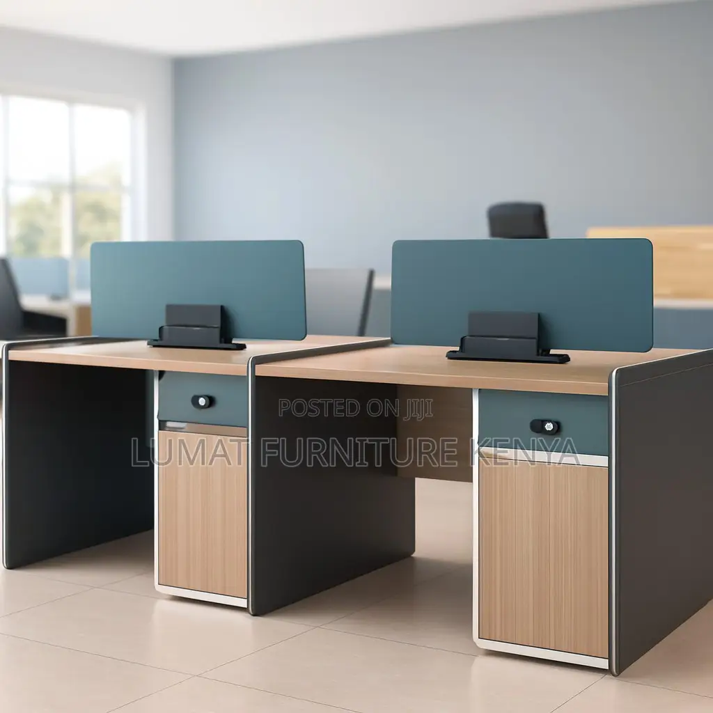 Professional 4-Desk Workstation