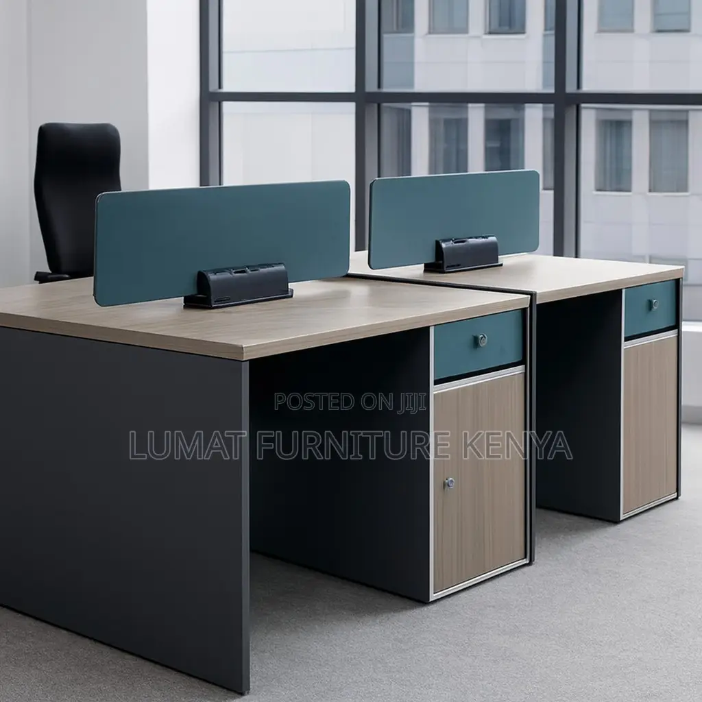 Professional 4-Desk Workstation