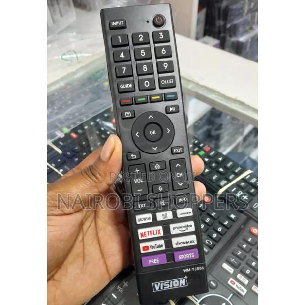 Vision Remote/ Vision Vidaa Remote - main view