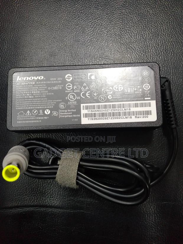 Original Lenovo Big Pin Laptop Adapter - main view