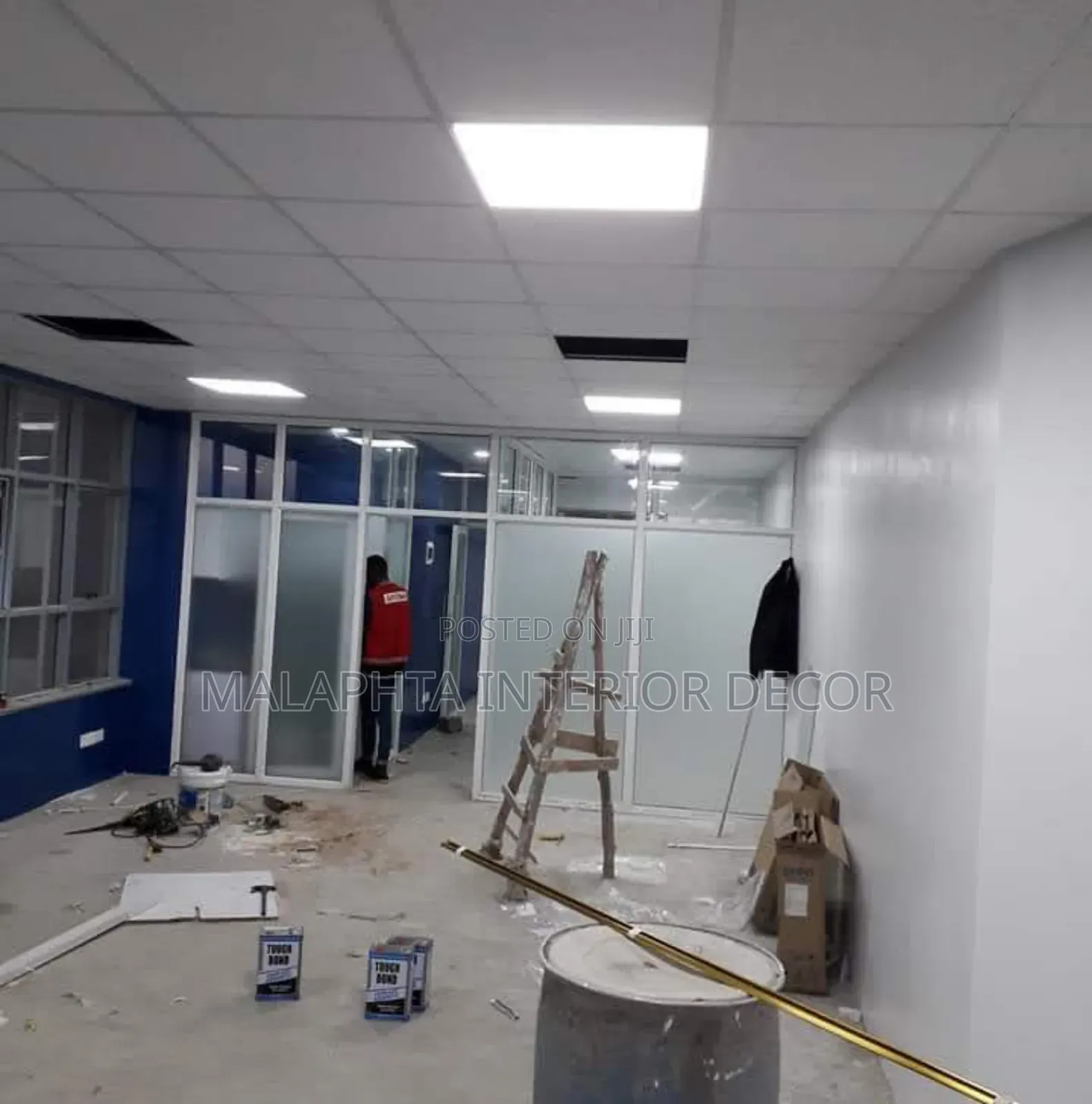 Acoustic Ceiling Installation