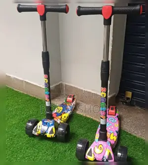 Graffiti Scooter With Light and Music