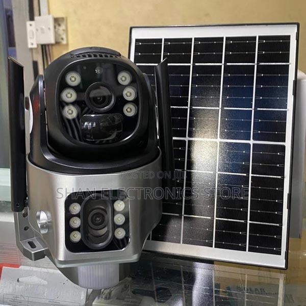 V380 Pro Solar Outdoor CCTV Wireless Dual Lens 4g 360 CCTV Camera