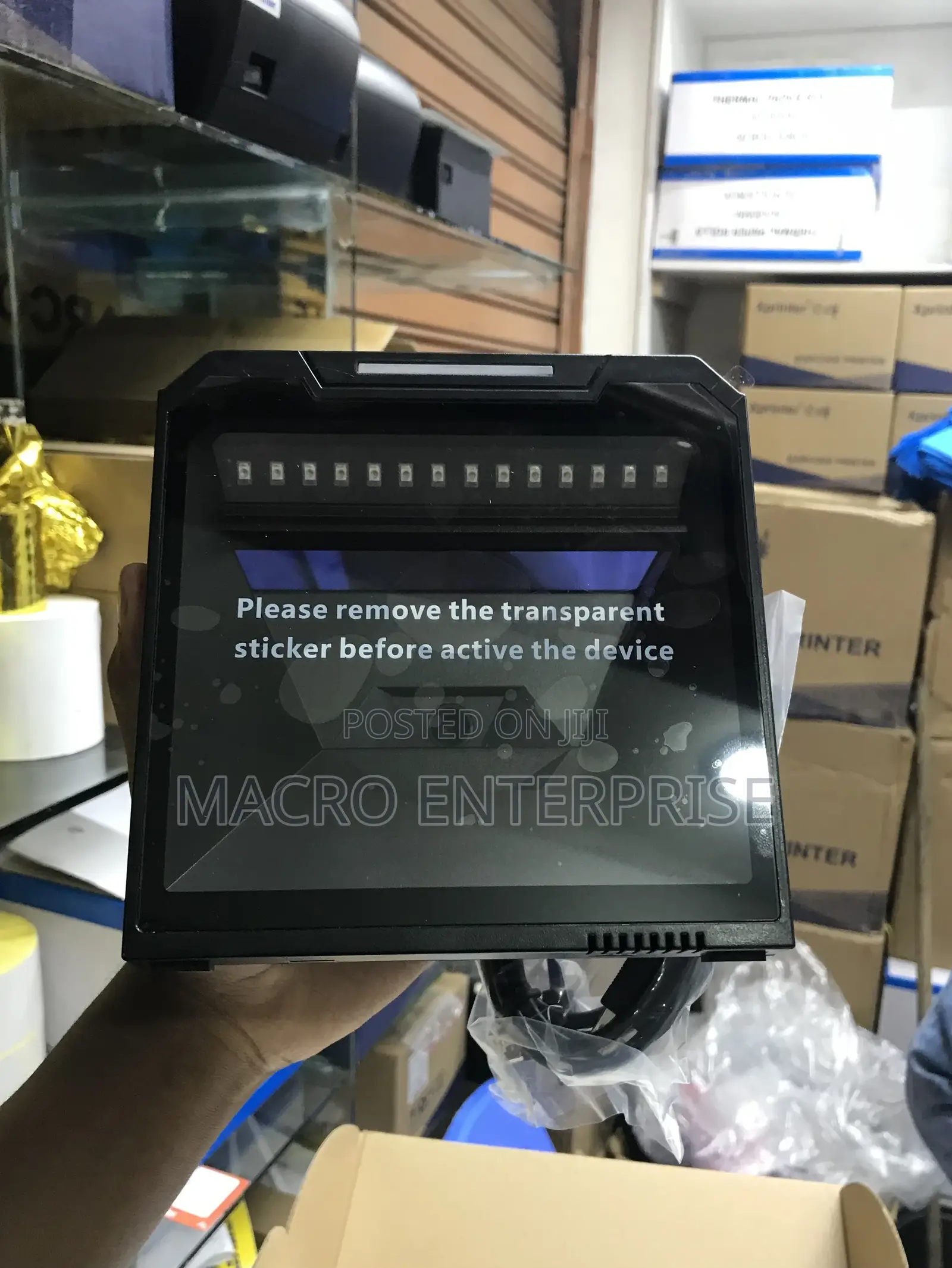 2d Qr Code Scanner - Table Mount - Usb Wired
