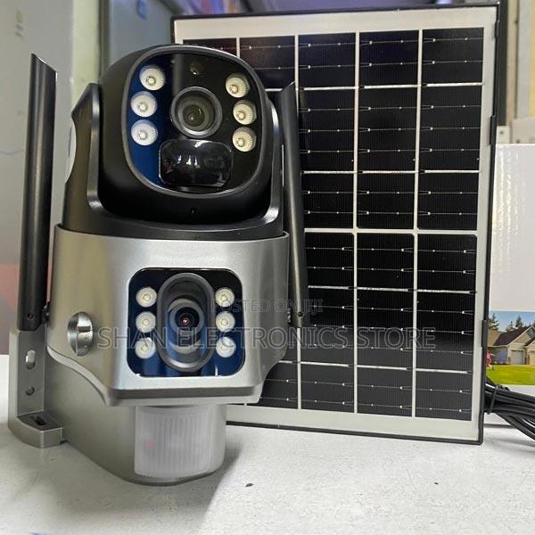 Waterproof 4g Sim PTZ Solar Sim Card Solar Camera V380 Pro Dual Lens - main view