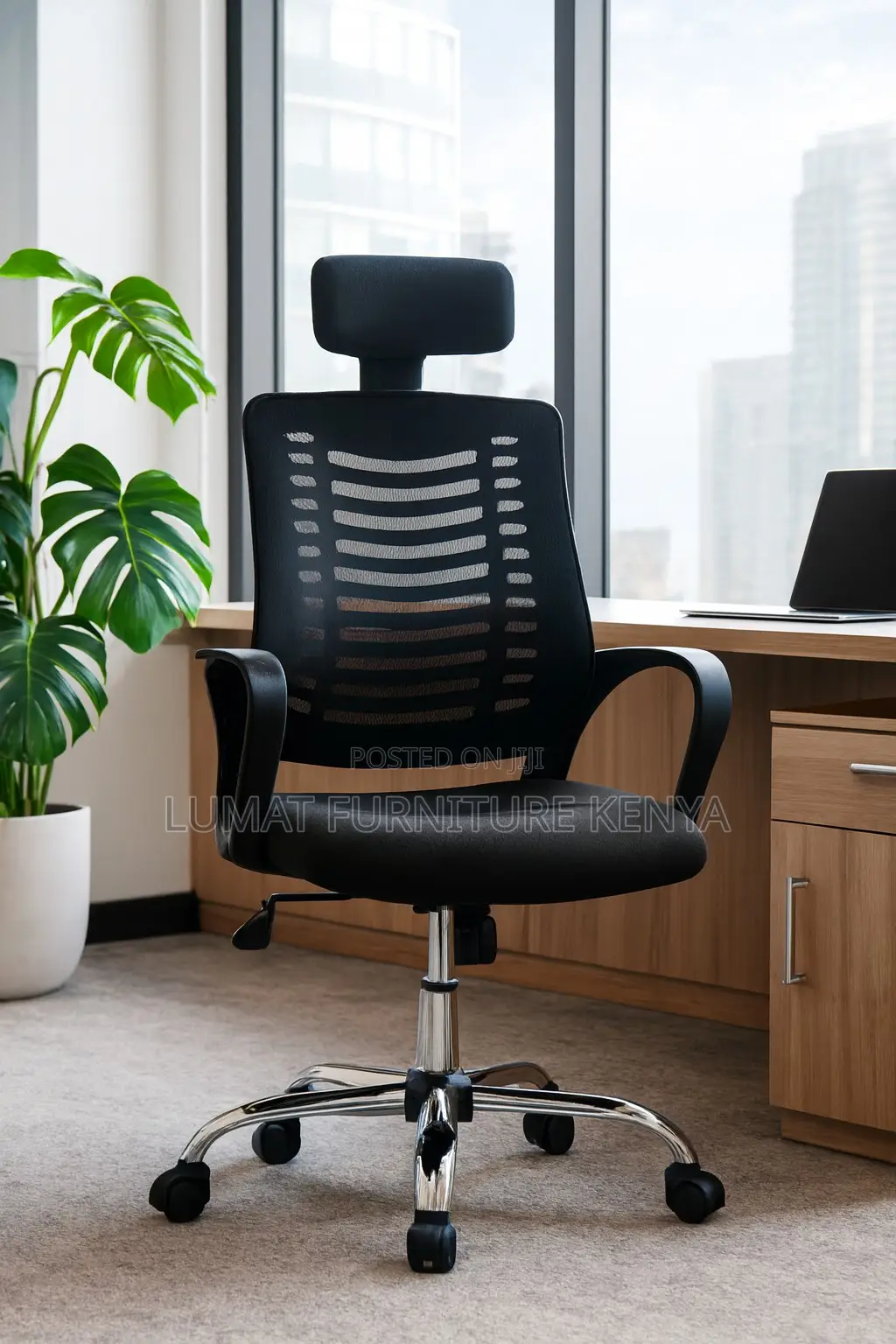 Comfort Headrest Work Chair