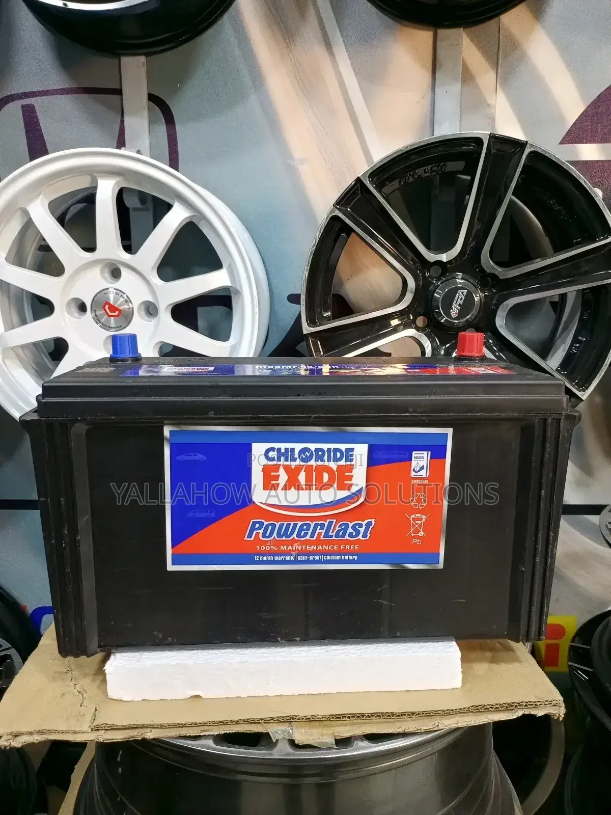N100 Chloride Exide Battery – Powerful, Durable Maintenance Free