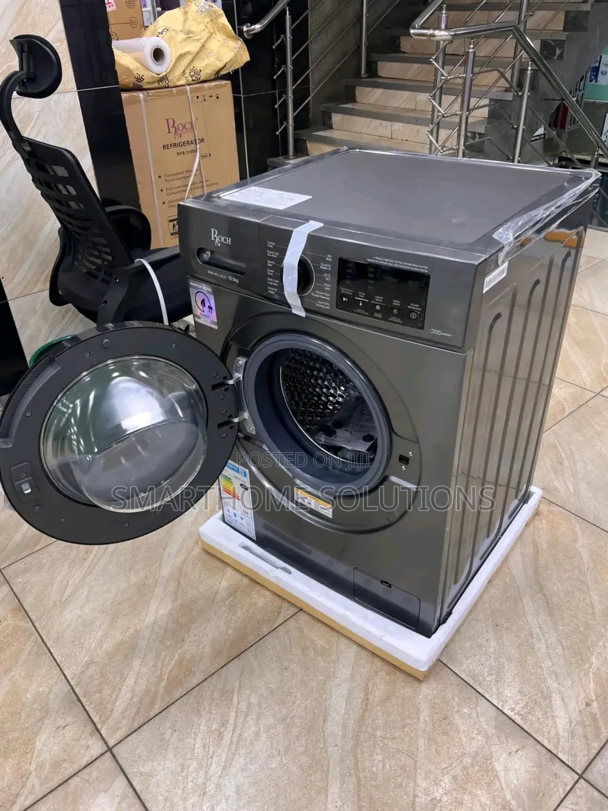 Rwm-08fl-l(S) Roch 8 Kg Front Load Washing Machine