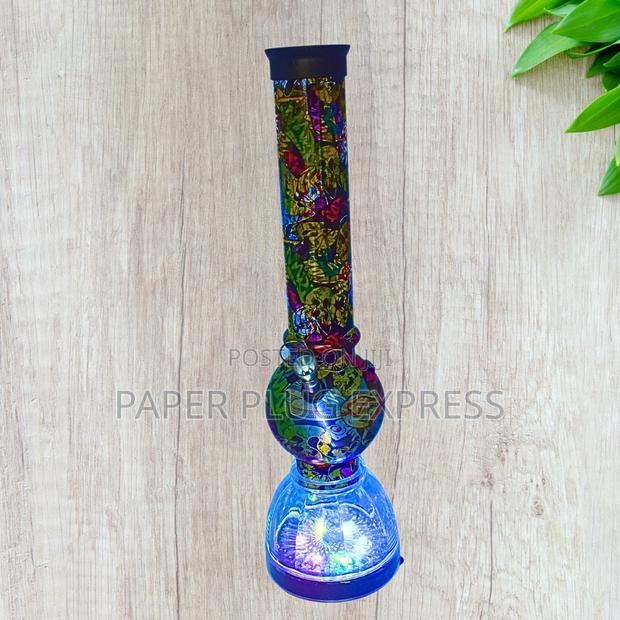 13.5" Led Light Acrylic Water Bong - Large - thumbnail 2