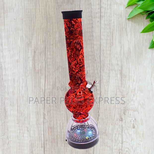 13.5" Led Light Acrylic Water Bong - Large - thumbnail 3