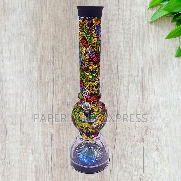 13.5" Led Light Acrylic Water Bong - Large - thumbnail 4