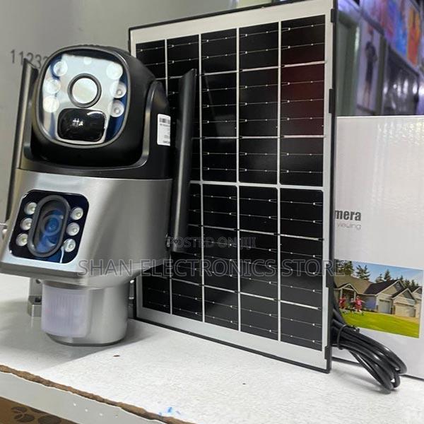 V380pro 4g Dual Lens Intelligent Solar Energy PTZ Security Camera