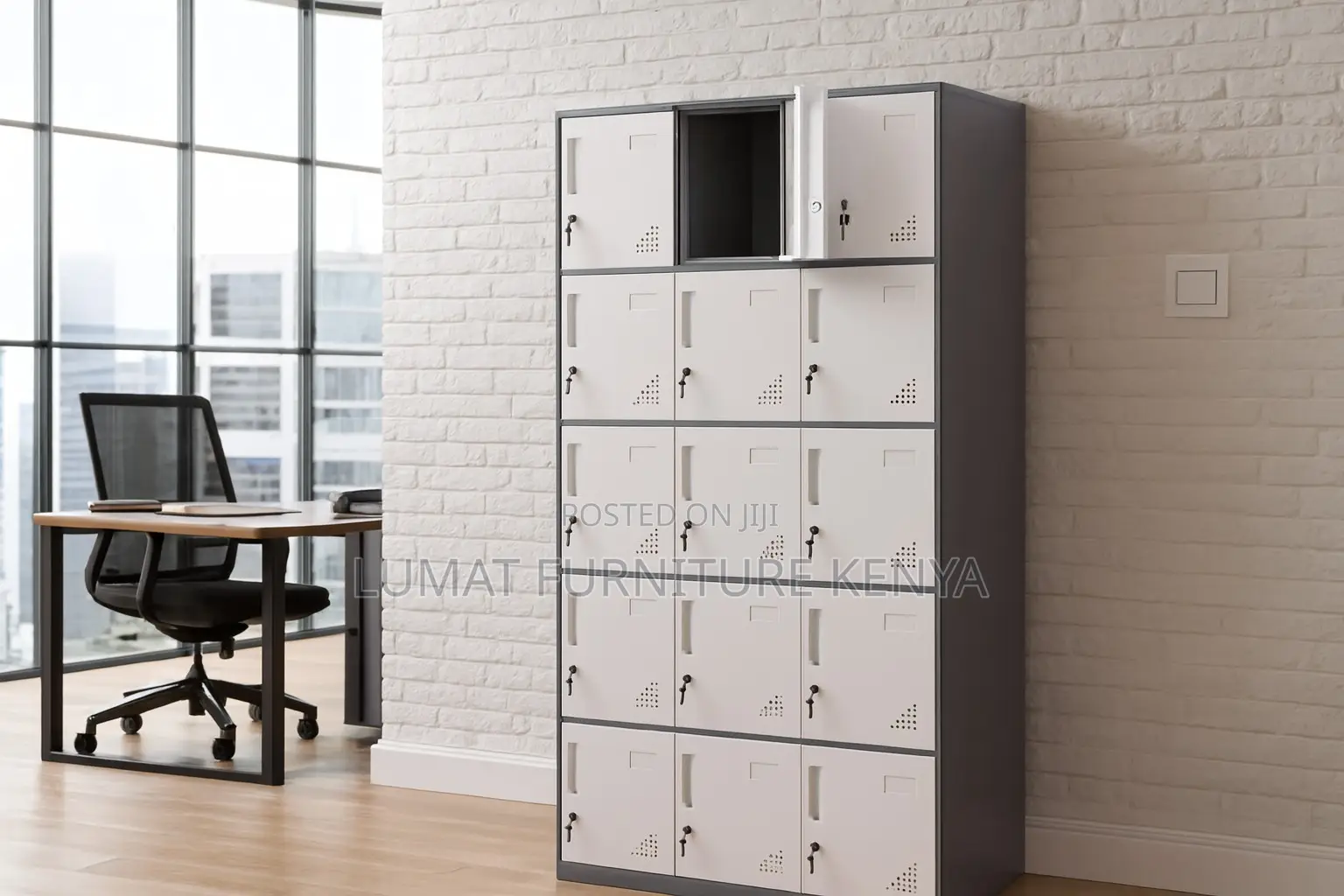 Gym/School Locker Cabinet