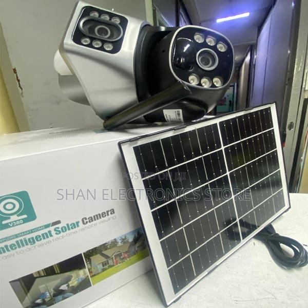 4g Sim Card Solar Battery Camera Outdoor Wireless Dual Lens Dual CCTV