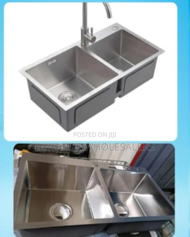 Double Bowl Kitchen Sink - main view