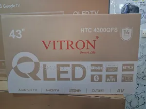 Vitron 43′′ 4300qfs Smart Qled FHD Tv