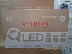 Vitron 43′′ 4300qfs Smart Qled FHD TV
