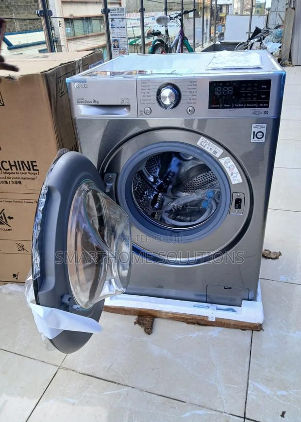 Lg 9kg Washing Machine Front Load Wash And Spin Automatic - main view