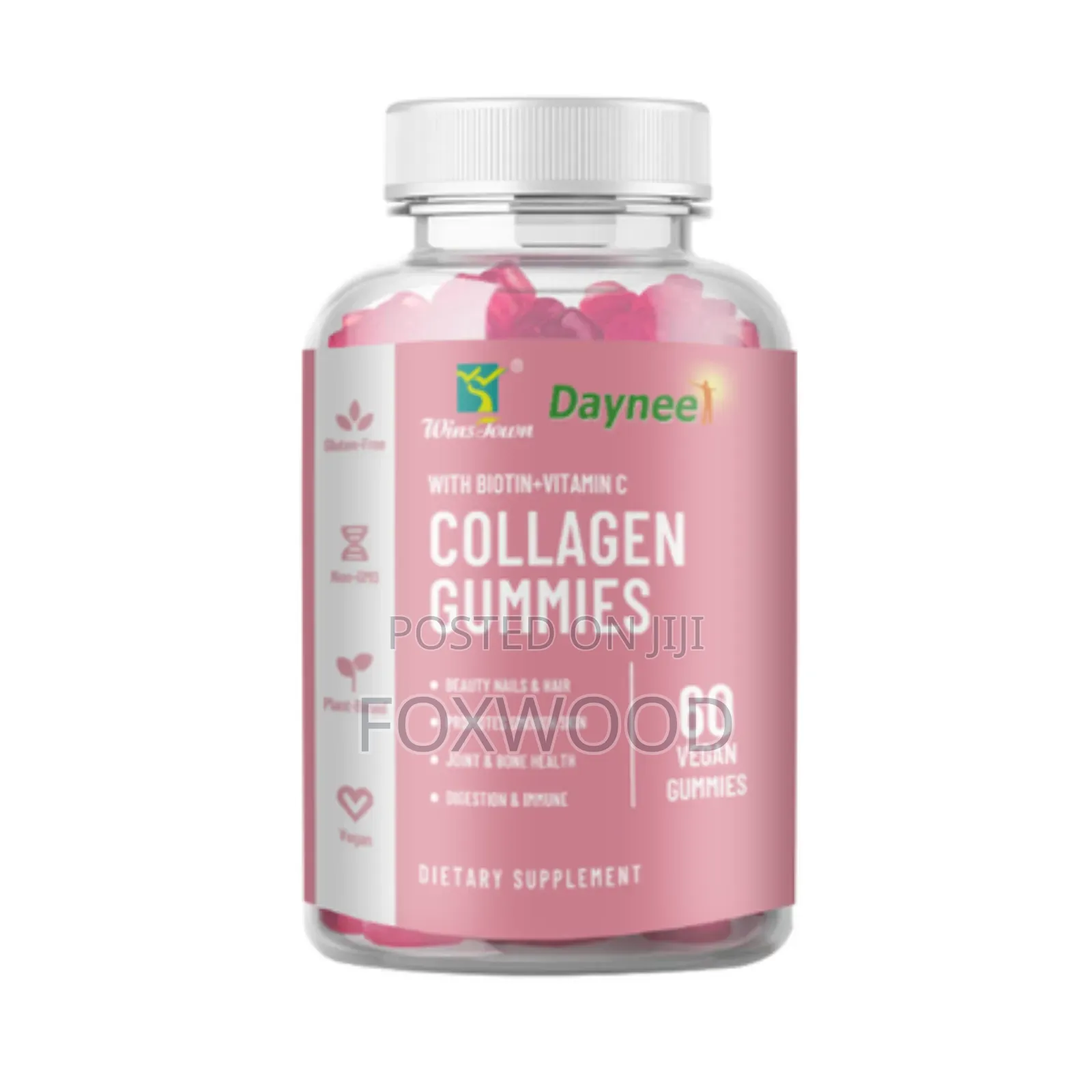 Winstown Collagen Gummies With Biotin Vitamin C